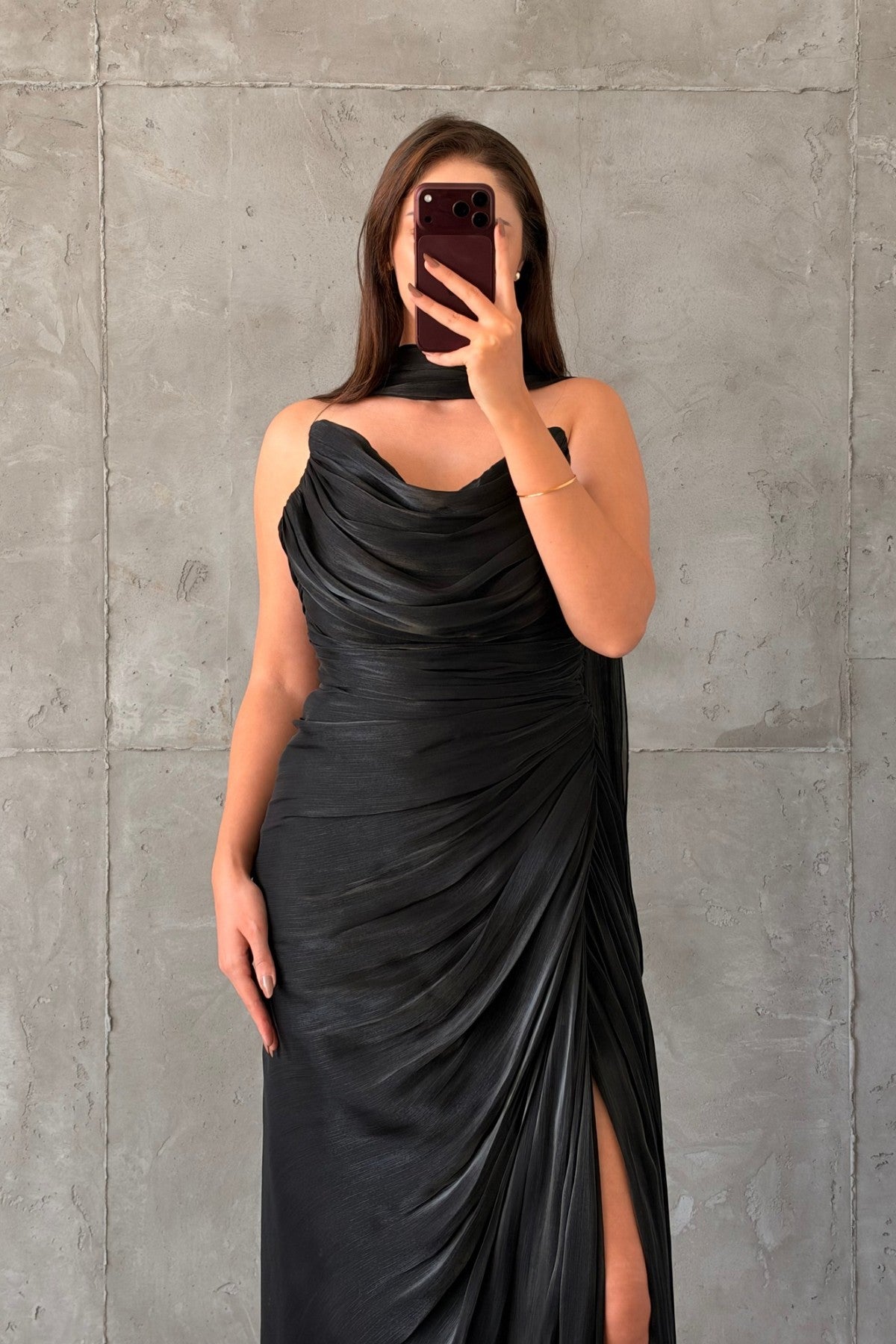 Rümeysa Açık Abiye Siyah
