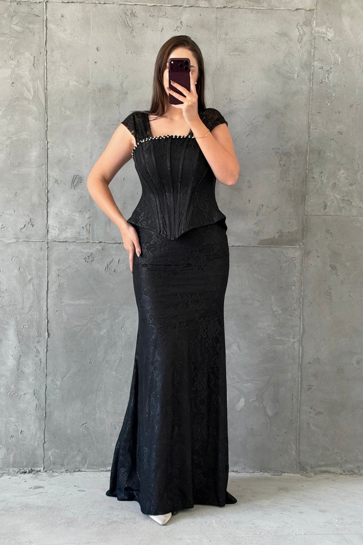 Sorella Açık Abiye Siyah