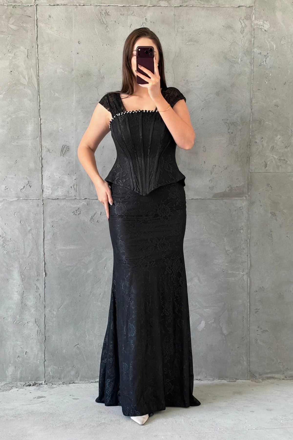 Sorella Açık Abiye Siyah