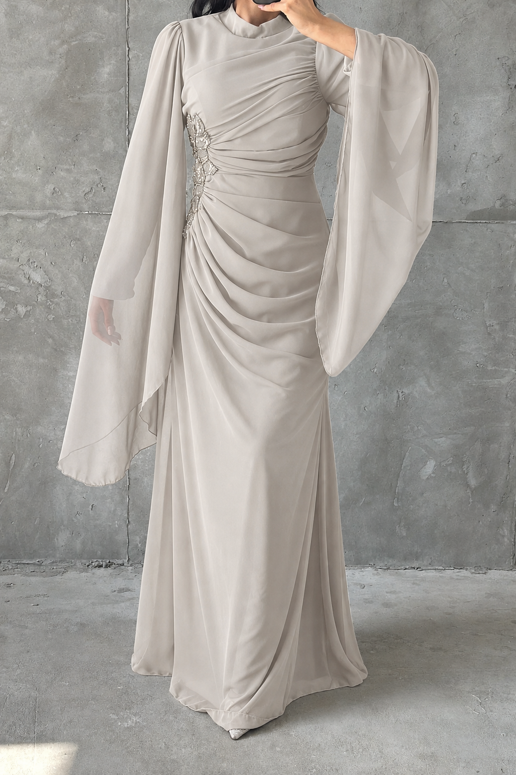 Robe de soirée pudique Güneş