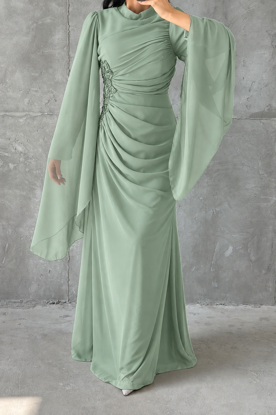 Robe de soirée pudique Güneş