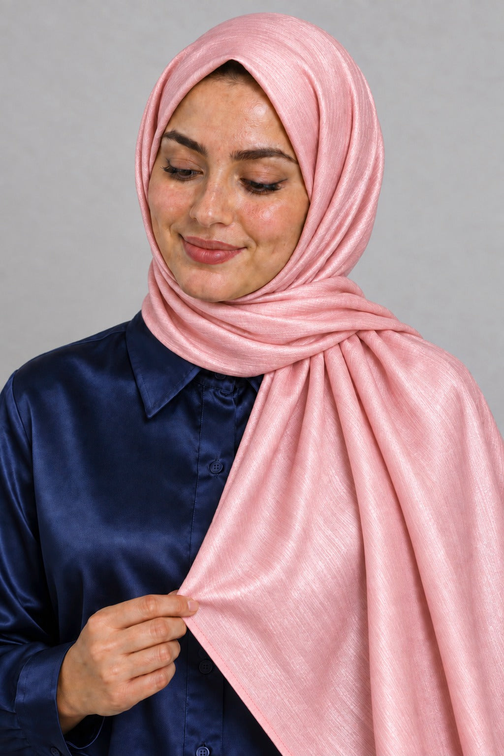 Janjan Şal Toz Pembe
