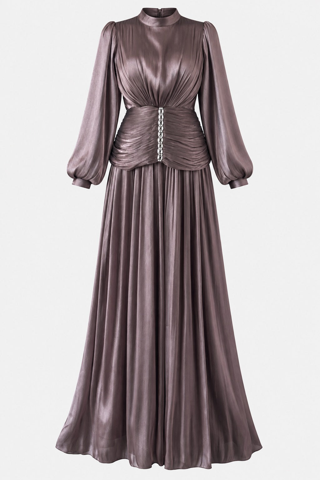 Merve Tesettür Abiye Vizon